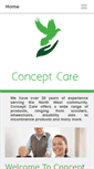Mobile Screenshot of conceptcare.co.uk